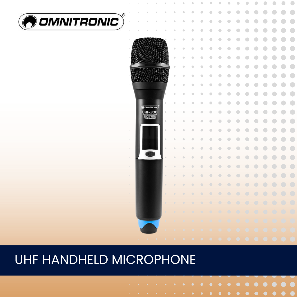 4 Channel Wireless Microphone System With 4 Handheld Microphones