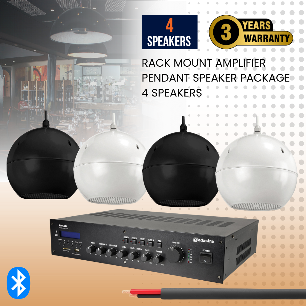 Restaurant Background Music Bluetooth System Speakers