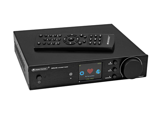 Omnitronic DRS-95 Bluetooth/FM/DAB internet radio