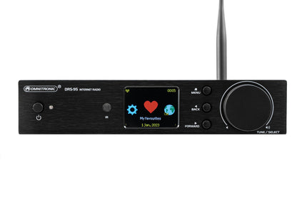 Omnitronic DRS-95 Bluetooth/FM/DAB internet radio