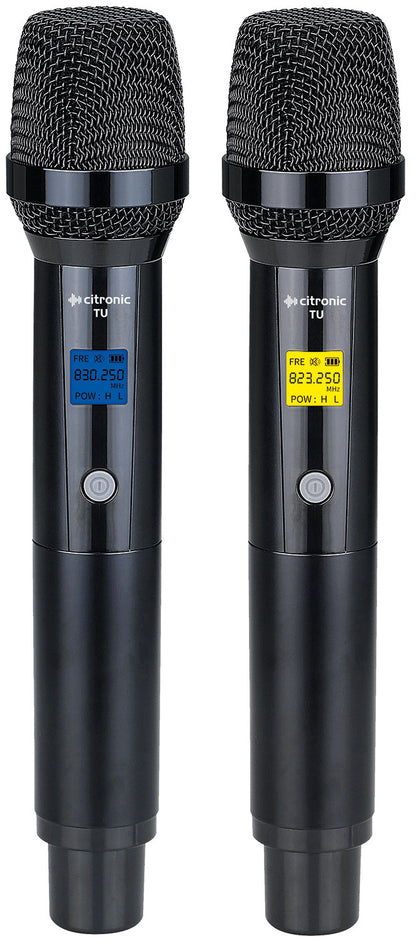 Citronic Dual Hand Held Wireless Mic System