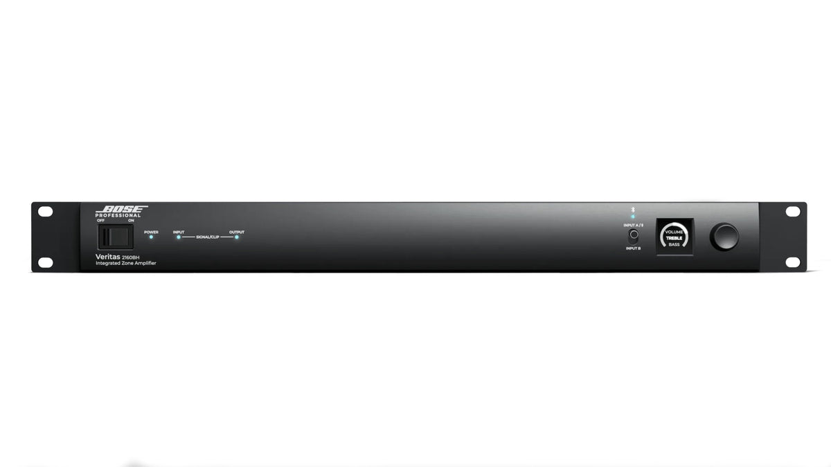 Bose Veritas 2160BH 2 x 160W 100V Amplifier with Bluetooth – front view