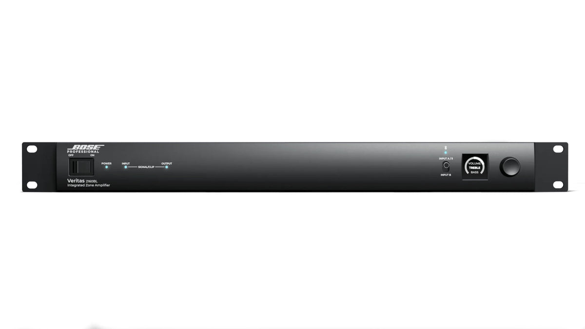 Bose Veritas 2160BL 2 x 160W low-impedance Amplifier with Bluetooth – front view