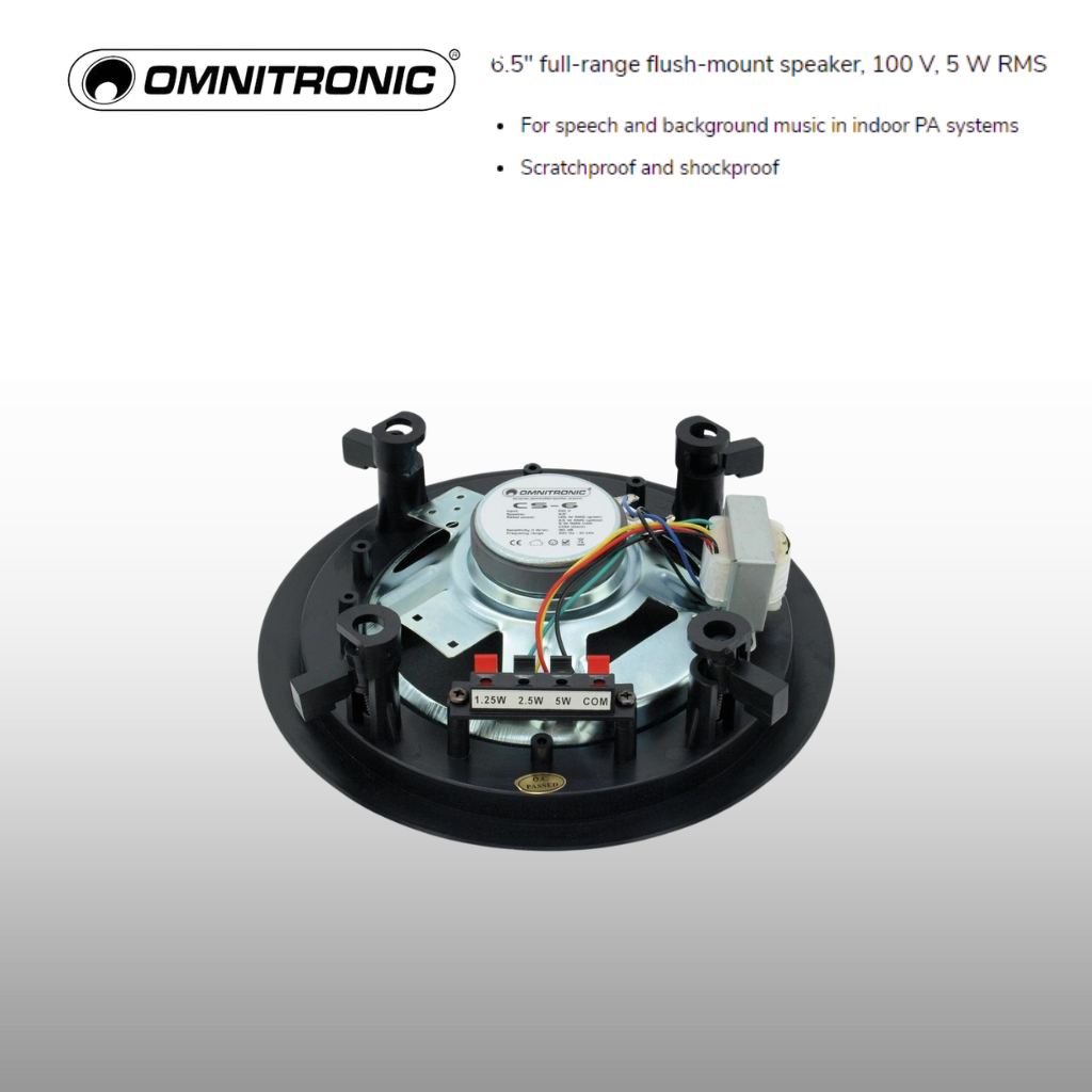 2-Zone Professional Matrix Amplifier Ceiling Speaker Package Up To 64 Speakers Background Music System