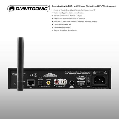 2-Zone Professional Matrix Amplifer Wall Speaker Package Up To 24 Speakers Background Music System