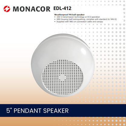 3-Zone Amplifier Pendant Speaker Package Up To 8 Speakers Background Music System