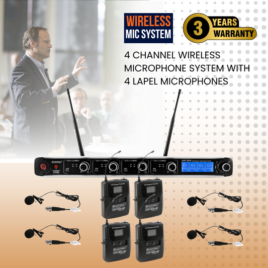 Mike System Wireless Microphone Systems – Commercial Audio Outlet