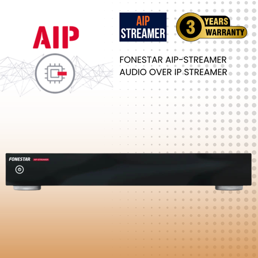 Fonestar AIP-STREAMER audio over IP streamer
