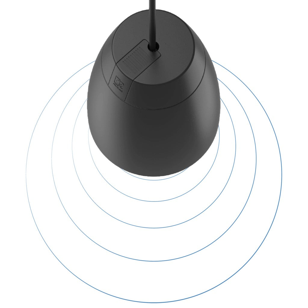 AUDAC ALTI6 2-way 6.5" pendant speaker 16Ω/100V 60W – sound dispersion illustration