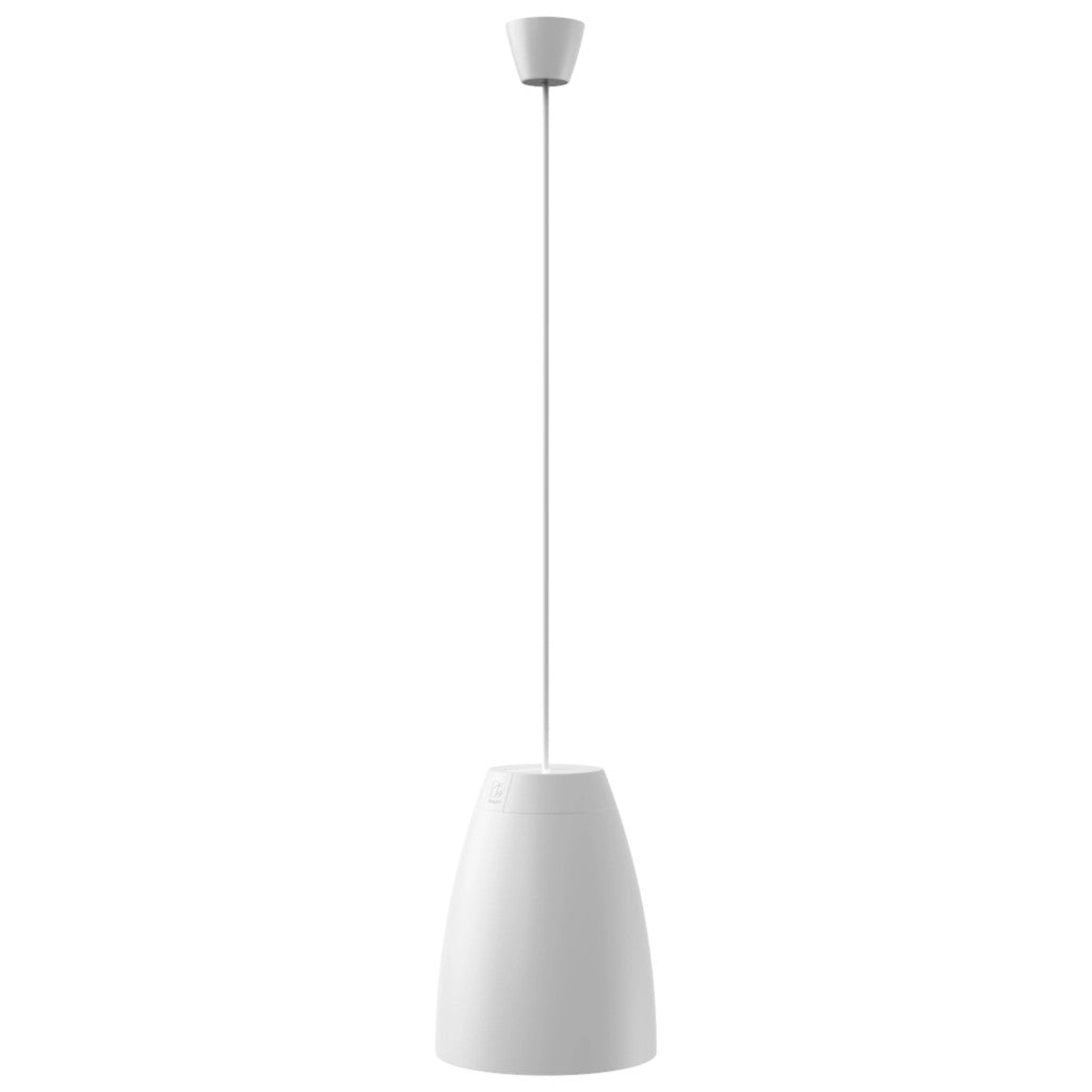 AUDAC ALTI6 2-way 6.5" pendant speaker 16Ω/100V 60W in white – front view