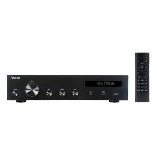 Fonestar AS-170PLUS Stereo amplifier with Bluetooth and media player