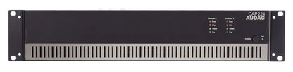 AUDAC CAP224 2-Channel 100V amplifier 2 x 240W – front view