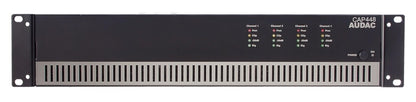 AUDAC CAP448 4-Channel 100V amplifier 4 x 480W – front view