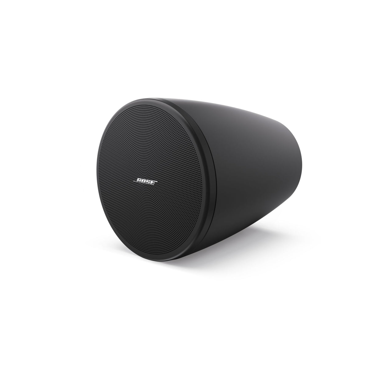 Bose DesignMax DM3P 3.25" Pendant speaker (Pair) 100V 25W – angled view in black
