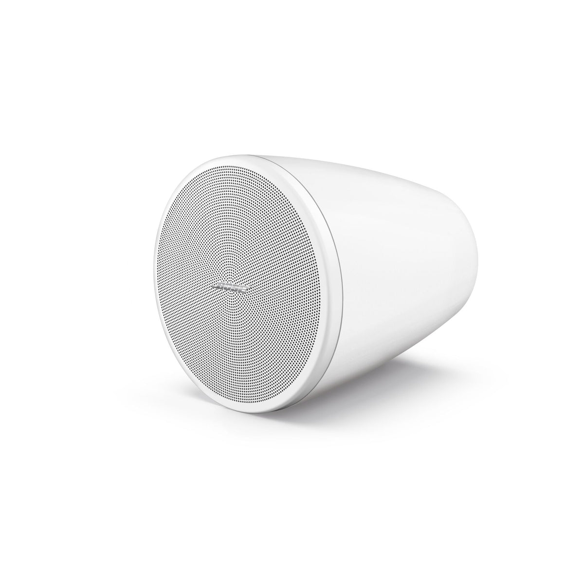 Bose DesignMax DM3P 3.25" Pendant speaker (Pair) 100V 25W – angled view in white