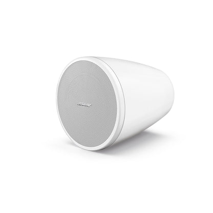 Bose DesignMax DM3P 3.25" Pendant speaker (Pair) 100V 25W – angled view in white