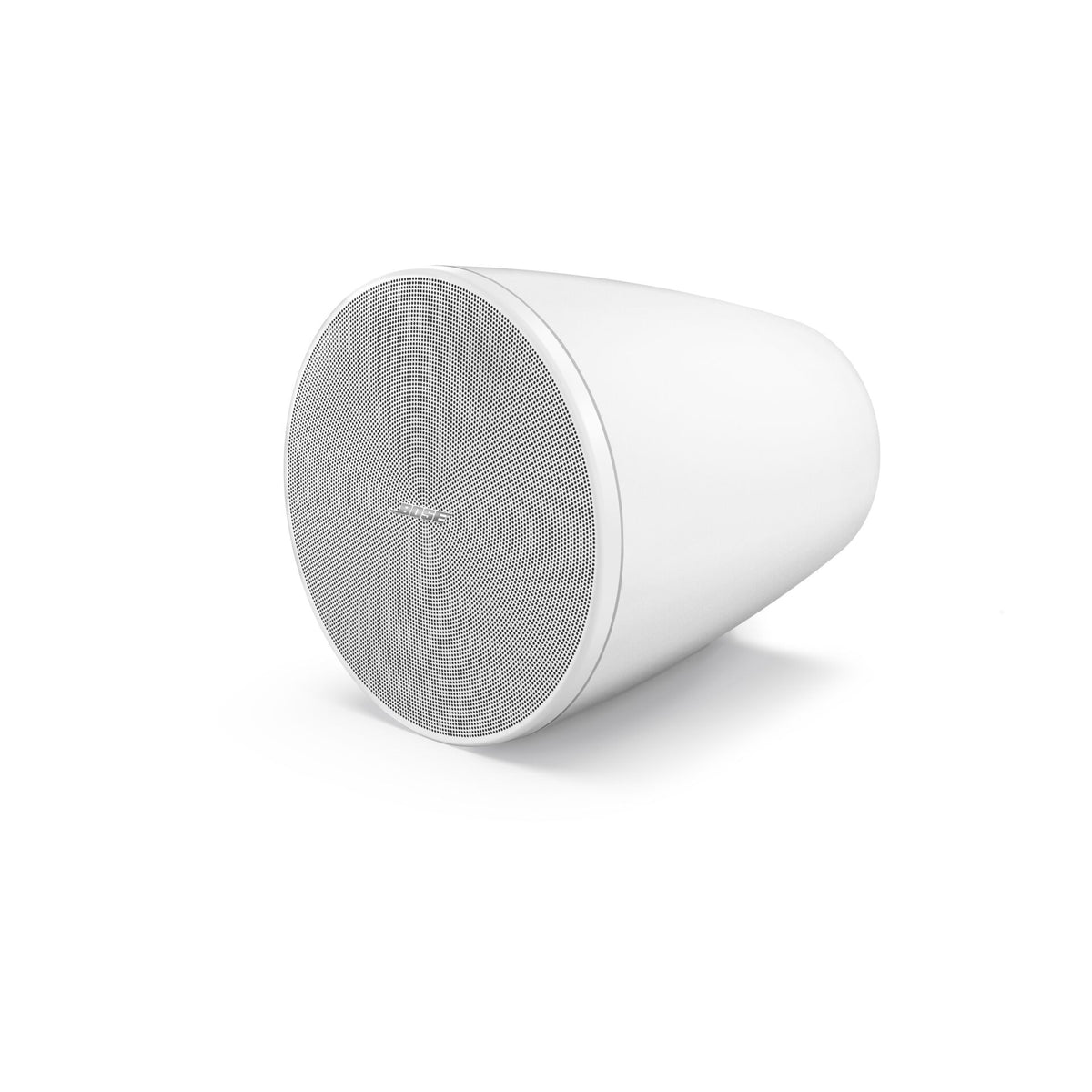 Bose DesignMax DM5P 5.25" Pendant speaker (Pair) 100V 50W – angled view in white