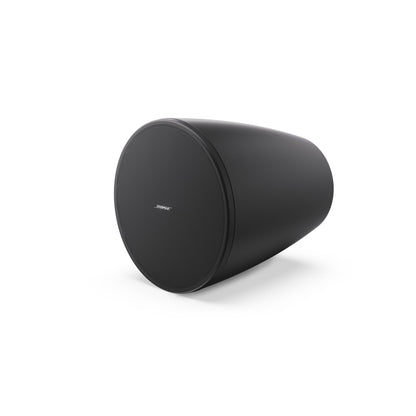 Bose DesignMax DM6PE 6.5" Pendant speaker (Pair) 100V 80W – angled view in black