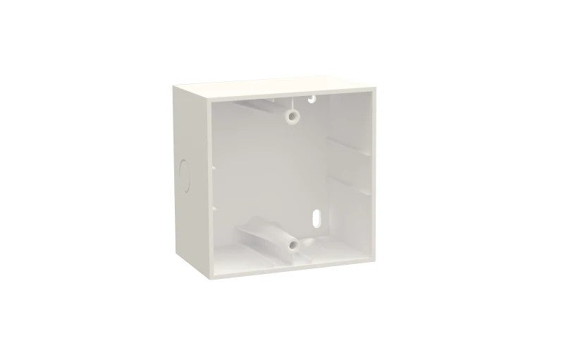 Fonestar DOT-BOX surface installation box for DOT volume controls in white – product photo