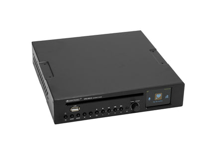 Omnitronic DRS-95CD Internet Radio with CD, DAB+ and Bluetooth – angled front view