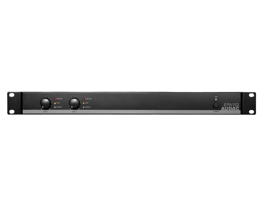 AUDAC EPA152 2-Channel Class-D amplifier 2 x 150W 4 Ω – front view