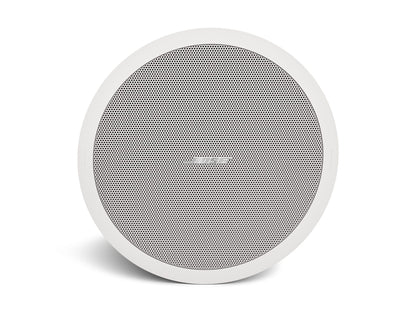 Bose FreeSpace FS4CE 4.5" Ceiling Speaker (Pair) 100V 40W – front view in white