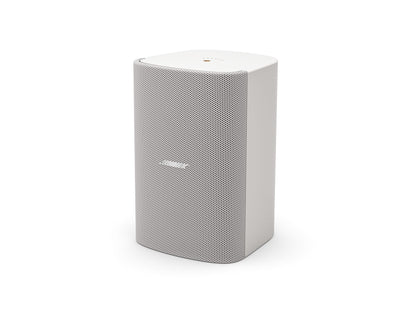 Bose FreeSpace FS4SE 4.5" Wall-mount speaker (Pair) 100V 40W – angled view in white