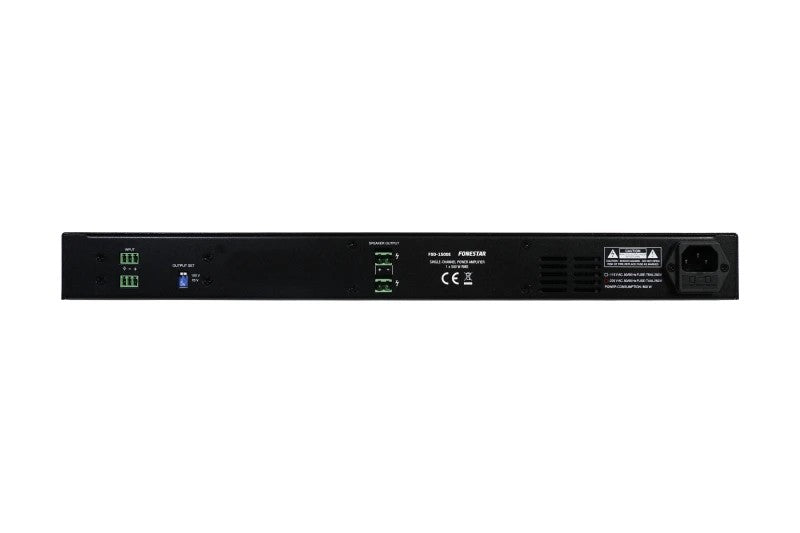 Fonestar FSD-1500E 500W single channel 100V power amplifier – additional manufacturer image