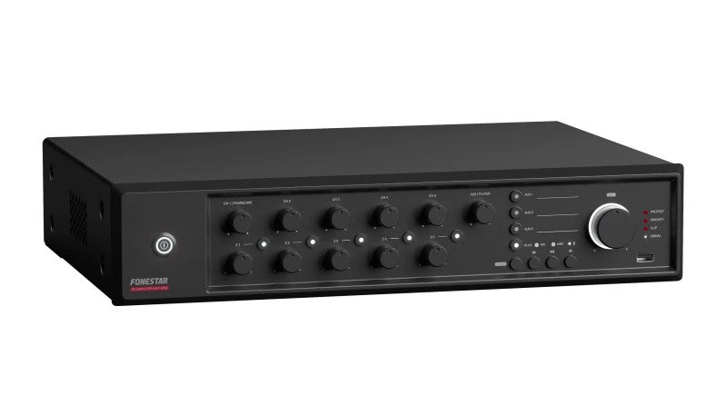 Fonestar MAX-600Z 600W 5-zone mixer amplifier with Bluetooth and media player – additional manufacturer image