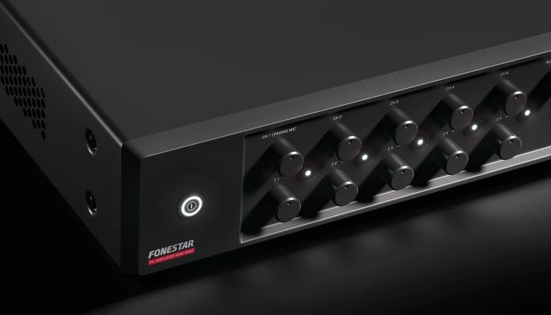 Fonestar MAX-600Z 600W 5-zone mixer amplifier with Bluetooth and media player – additional manufacturer image