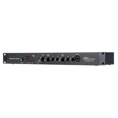 American Audio Media Operator BT Rack Media Player with Bluetooth – angled right view