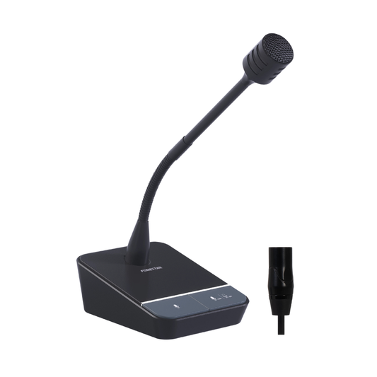 Fonestar MICSET-D32XLR Unidirectional dynamic desktop microphone, 3 pin XLR
