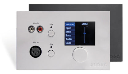 AUDAC MWX65 All-in-one wall panel for MTX matrix – front view
