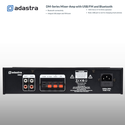 Table Top Amplifier Outdoor Land Speaker Package Up To 4 Speakers Background Music System