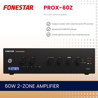 Outdoor PA System With Flight Case Horn Speaker Package Up To 4 Speakers
