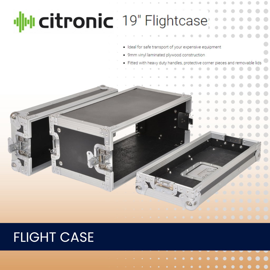 Outdoor PA System With Flight Case Horn Speaker Package Up To 4 Speakers