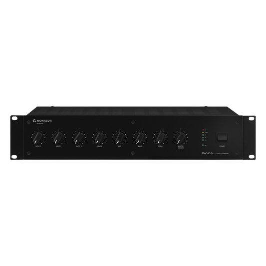 Monacor PA-9100D 1000W mono mixer amplifier