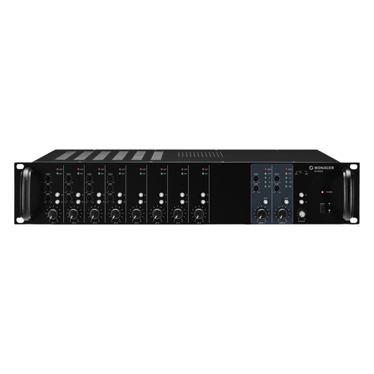 Monacor PA-M224 2 x 240W 2-zone matrix amplifier