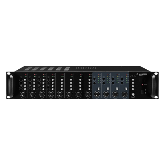 Monacor PA-M412 4 x 120W 4-zone matrix amplifier