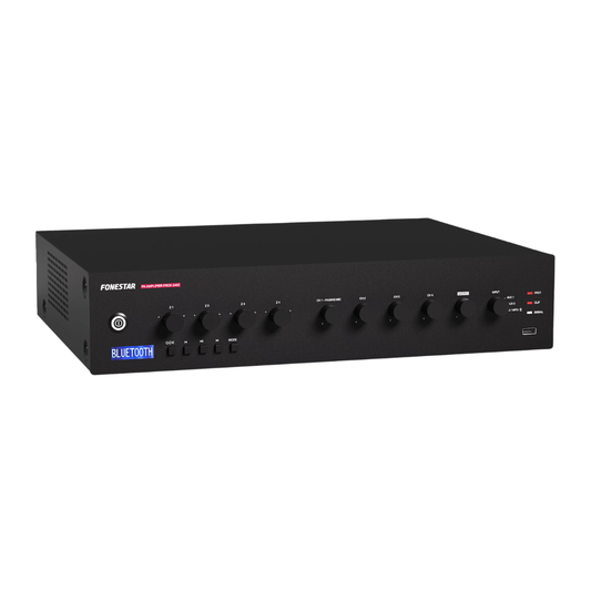 Fonestar PROX-240Z 240W 4-zone mixer amplifier With Bluetooth