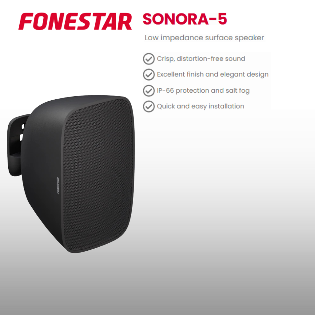 Wall Speaker Sound Kit With Bluetooth Wall Panel 2 Speakers