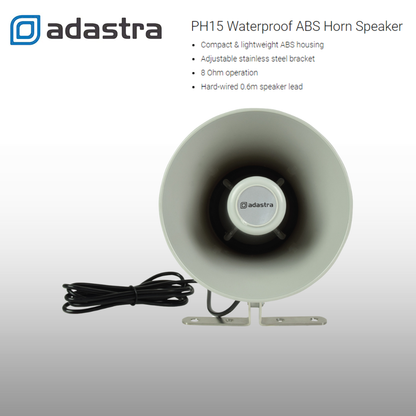 Vehicle PA System Horn Speaker Package 2 Speakers