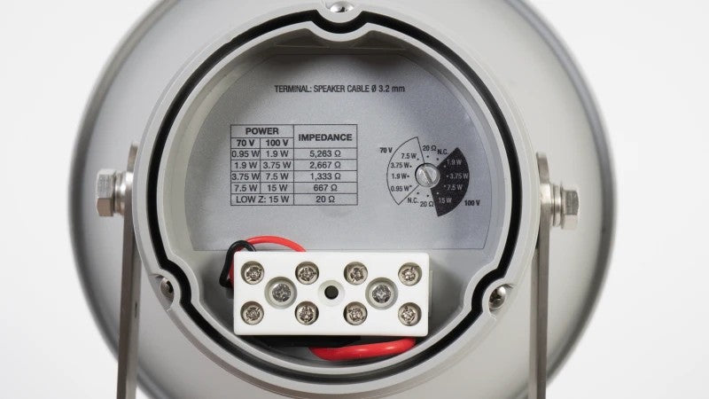 Fonestar VULKAN-1015T-EN 15W IP-66 100V horn speaker with EN-54 certification – additional manufacturer image