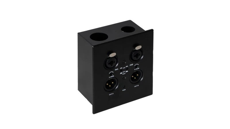 Fonestar W-DANTE-22X wall-mounted Dante adapter with 2 inputs and 2 outputs – additional manufacturer image