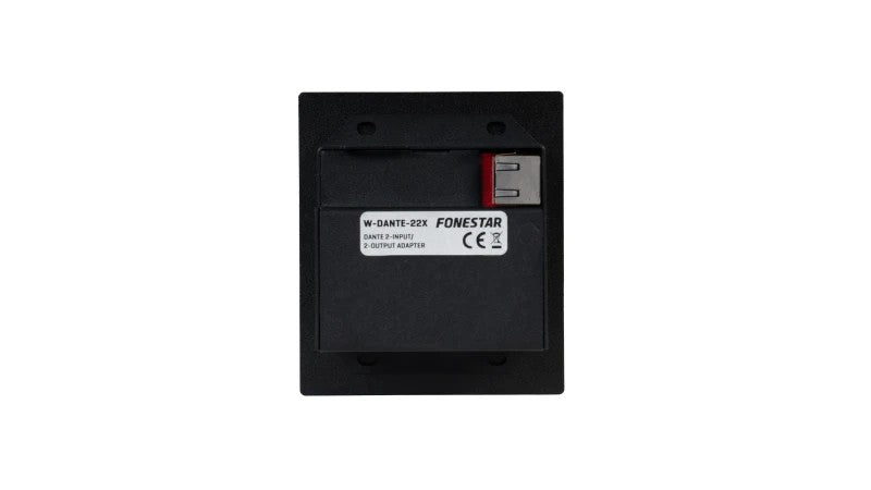 Fonestar W-DANTE-22X wall-mounted Dante adapter with 2 inputs and 2 outputs – additional manufacturer image