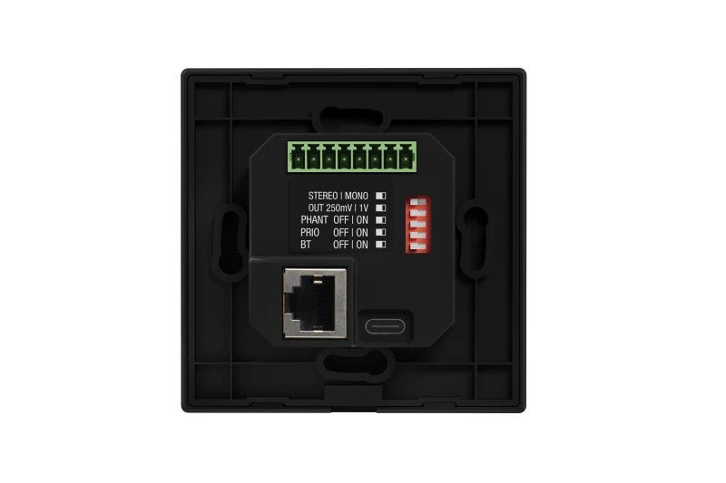 Fonestar WALLMIX Bluetooth wall-mounted audio mixer (black) – additional manufacturer image