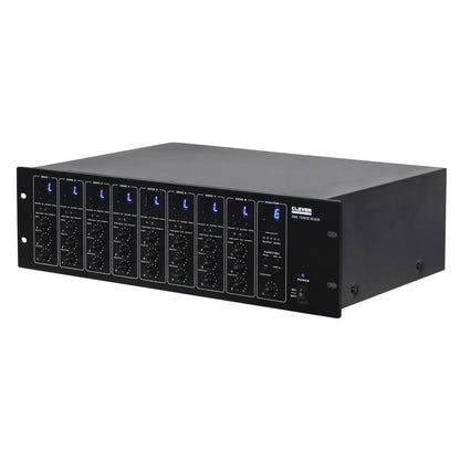 Clever Acoustics ZM 8 8-Zone Matrix Mixer – angled front view
